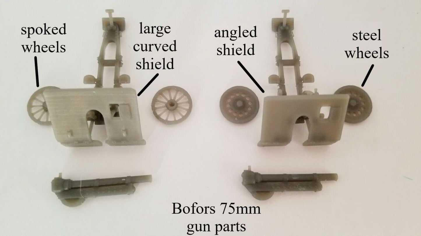 Bolt Action 28mm 1/56 Scale Commonwealth Bofors 75mm Mountain Gun