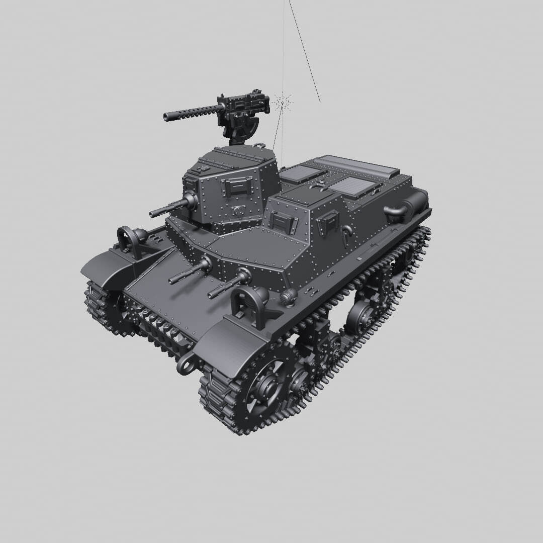 Bolt Action Battlegroup M1931 Combat Car - Marmon Herrington CTLS 15/20/28/54mm