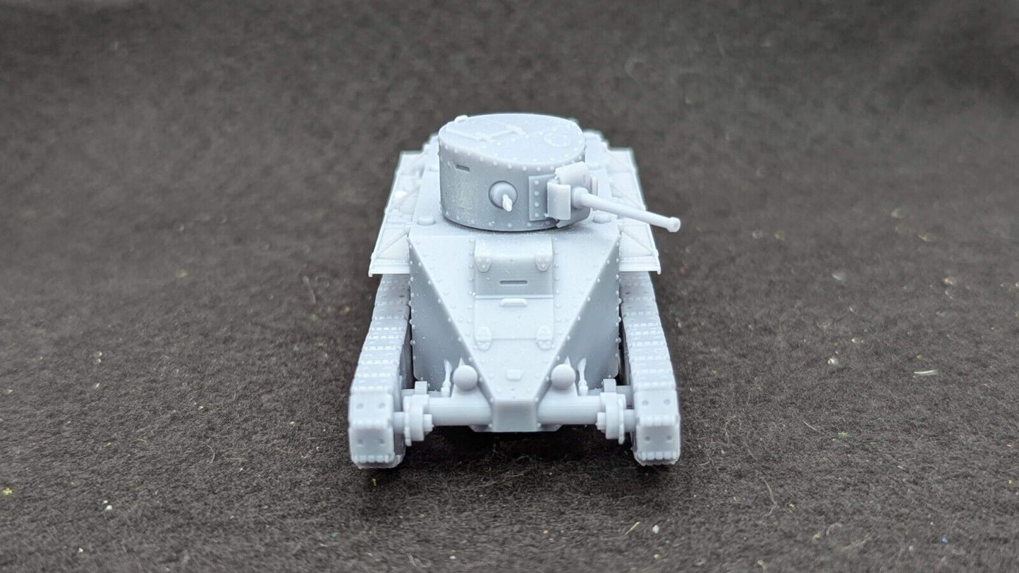 Bolt Action Battlegroup Light Tank BT-2 USSR 15/20/28/54mm