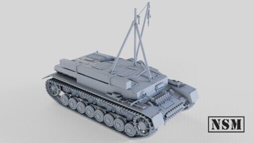 Bergepanzer IV Bolt Action Chain of Command28mm