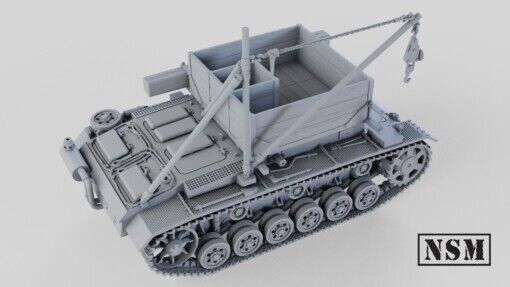 Bergepanzer III Bolt Action Chain of Command28mm