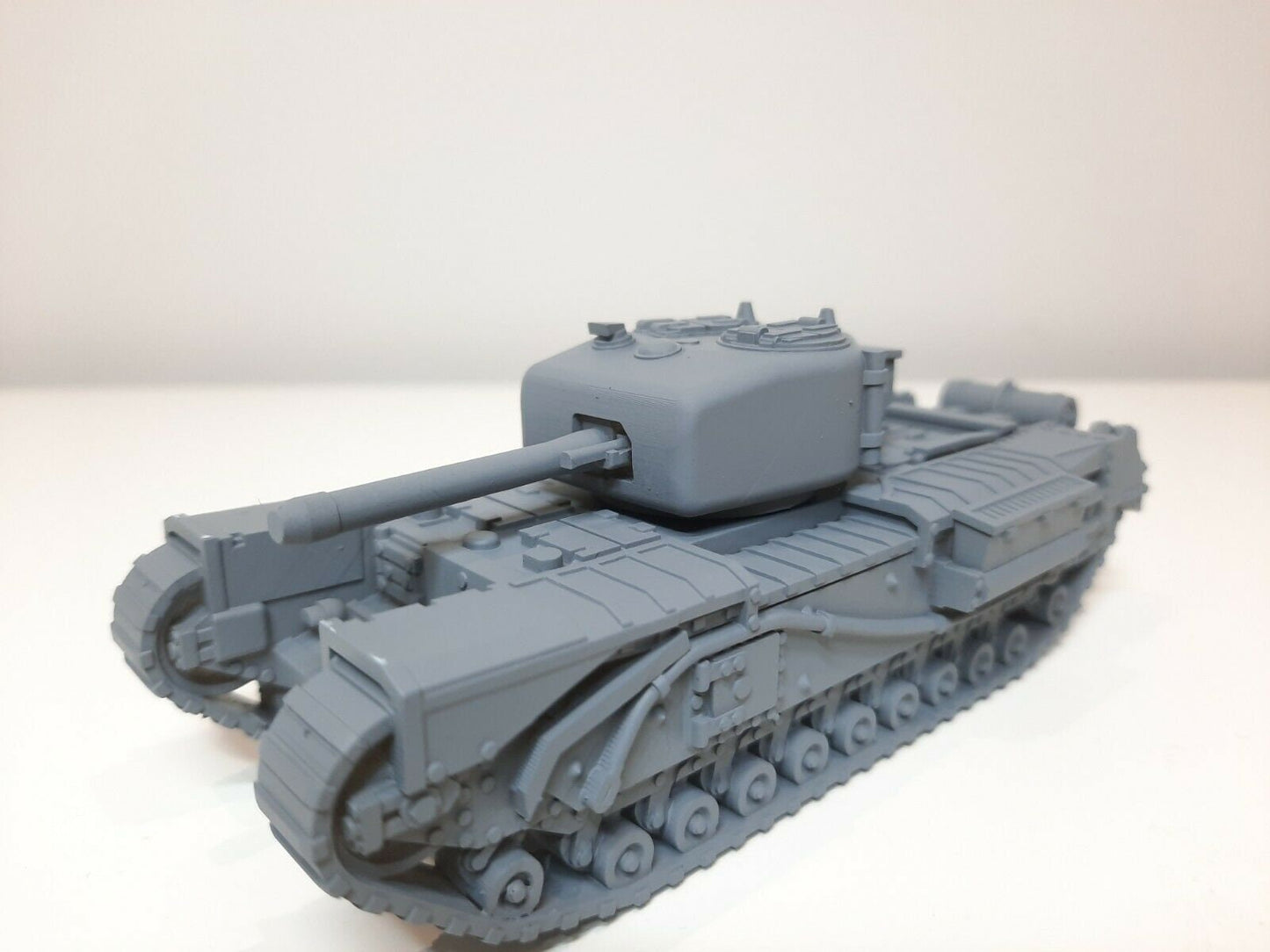 WWII British Churchill Mk IV Tank Resin Various Scales Historical Wargaming