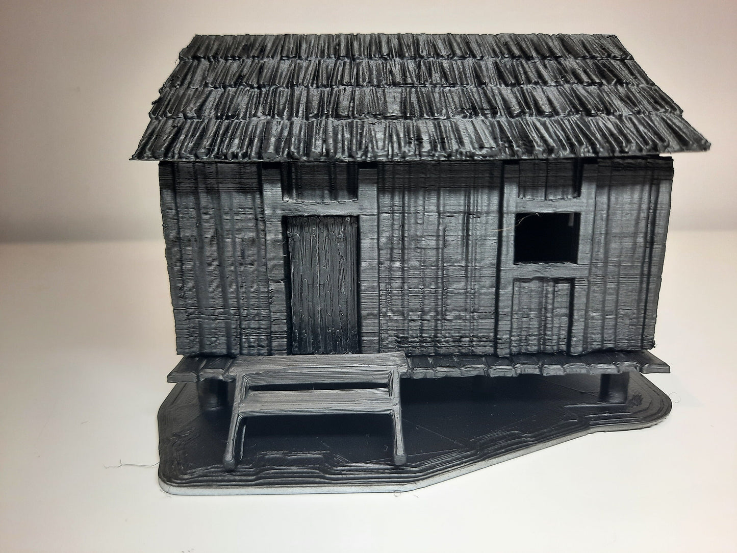 Wargaming Terrain Pacific Tropical Hut B Various Scales Historical Wargaming