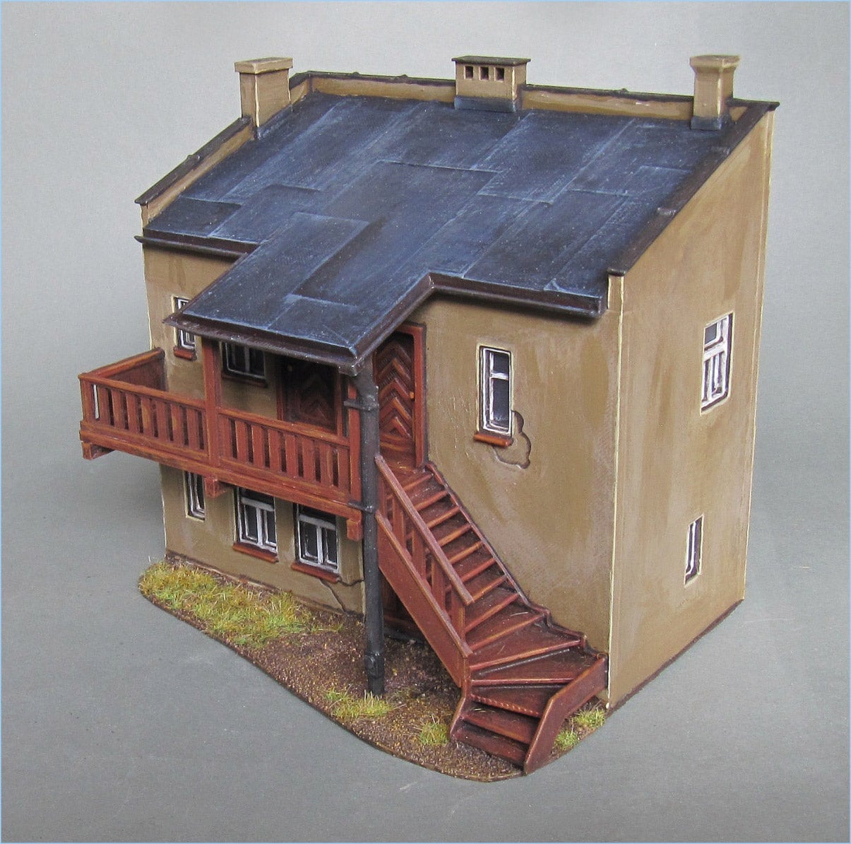 Wargaming Terrain Urban House Various Scales Historical Wargaming