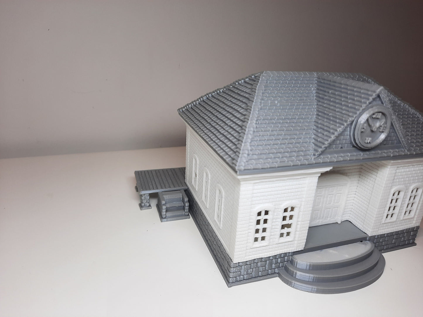 Wargaming Terrain Passenger Train Station Various Scales Historical Wargaming (US tariffs are pre-paid by us)
