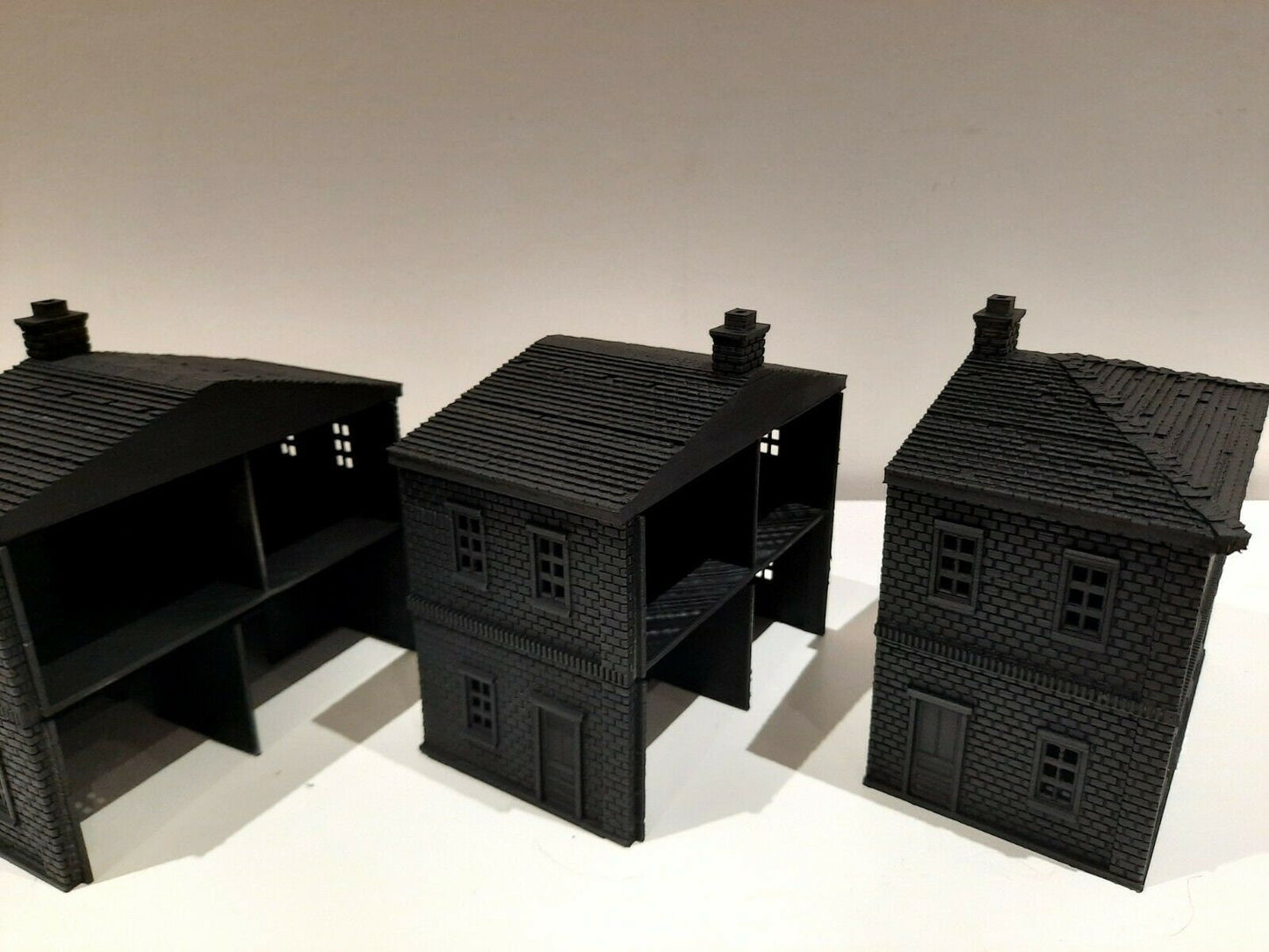 Wargaming Terrain Interlocking Terrace House (1 section) Various Scales Historical Wargaming