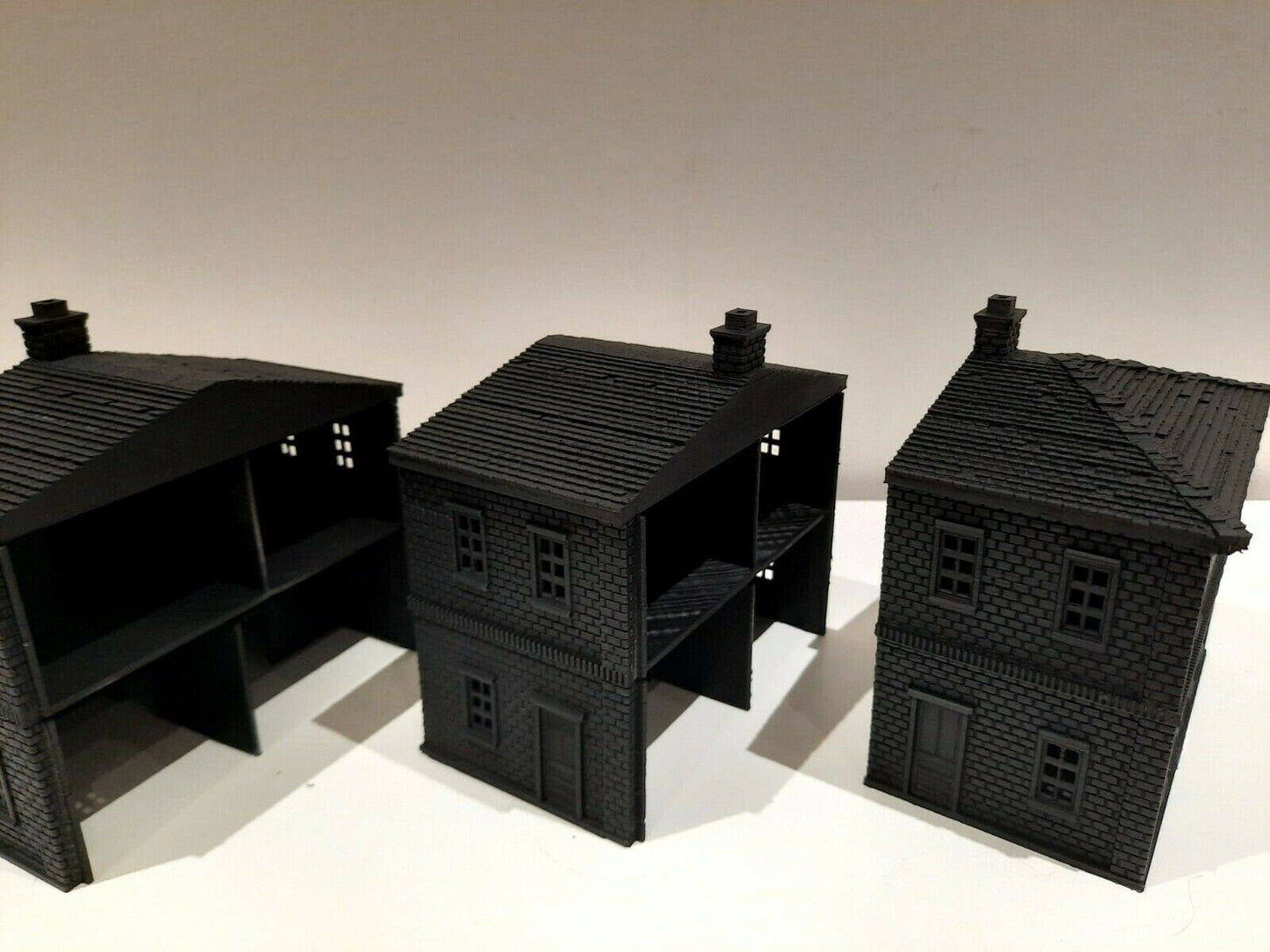 Wargaming Terrain Interlocking Terrace House (1 section) Various Scales Historical Wargaming