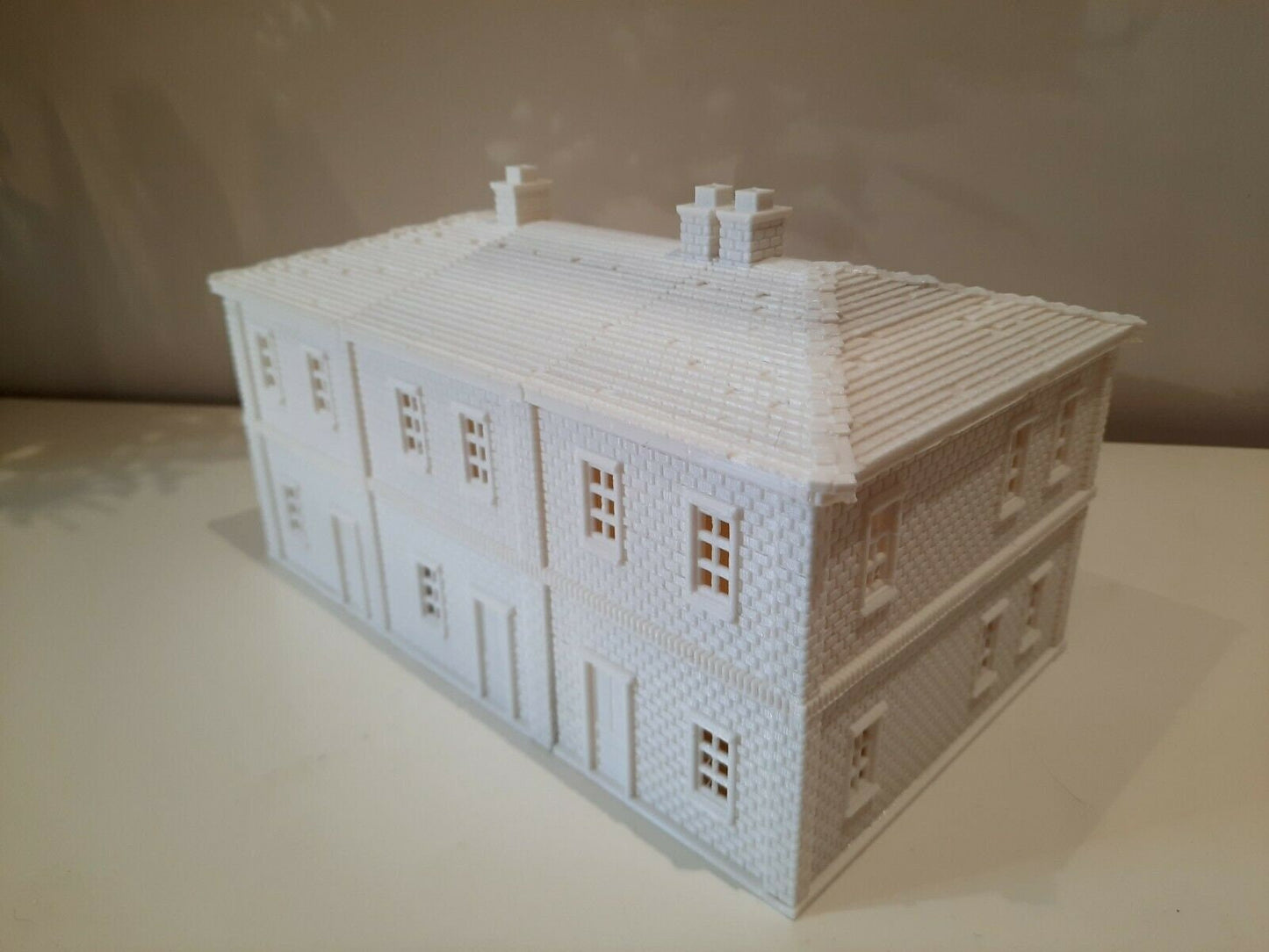 Wargaming Terrain Interlocking Terrace House (1 section) Various Scales Historical Wargaming