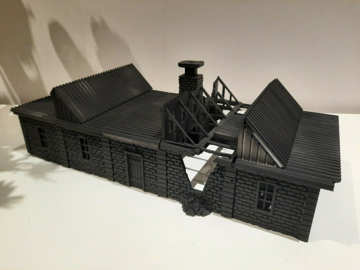 Wargaming Terrain Urban Interlocking Factory Various Scales Historical Wargaming