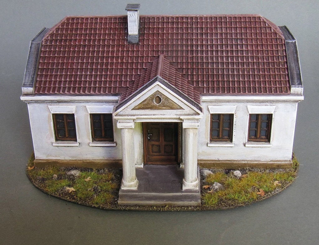 Wargaming Terrain Napoleonic Central European Noble Estate Various Scales Historical Wargaming