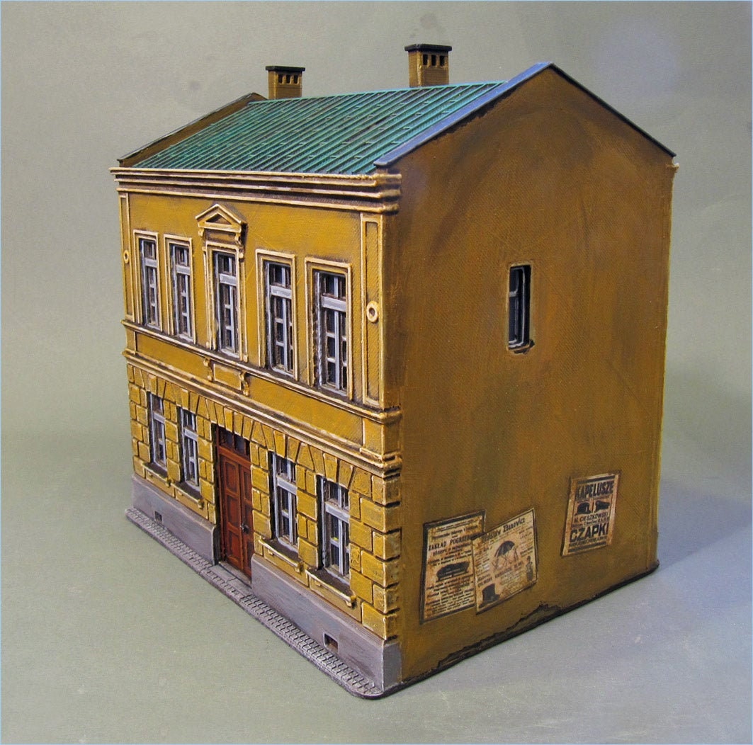Wargaming Terrain Napoleonic Urban House A Various Scales Historical Wargaming