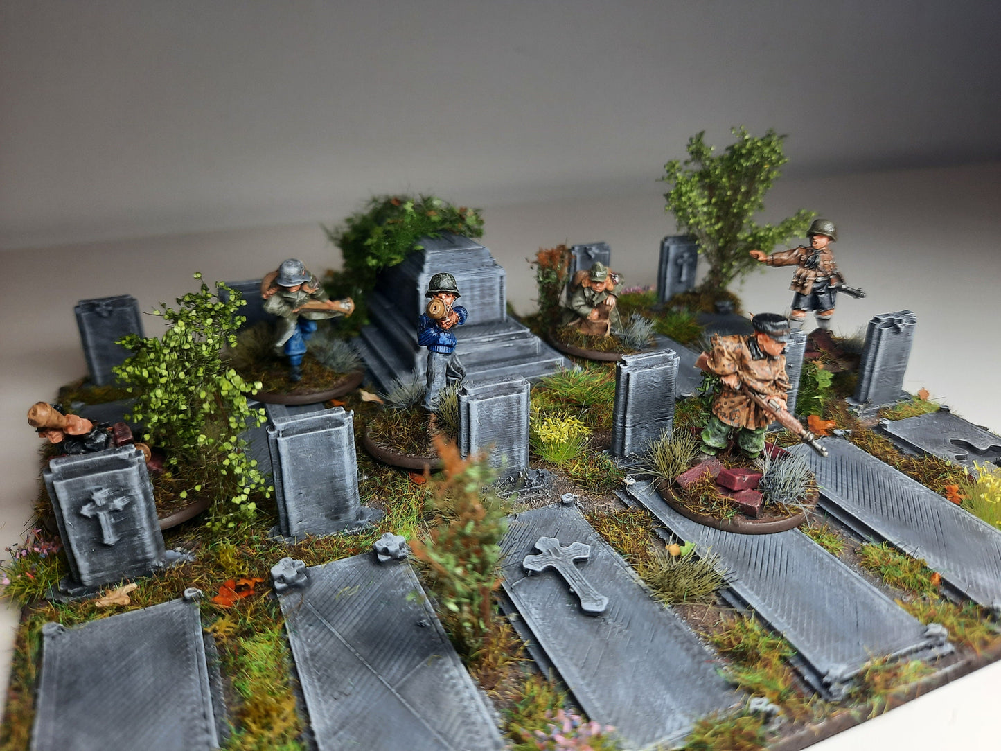 Wargaming Terrain Cemetery Various Scales Historical Wargaming