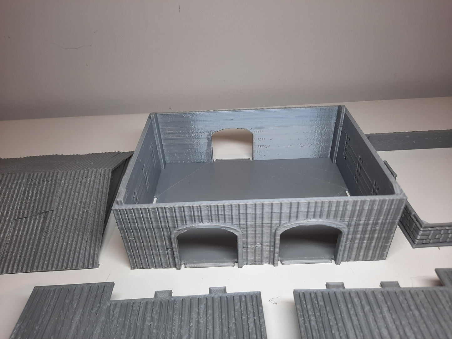 Wargaming Terrain Cargo Train Station Various Scales Historical Wargaming