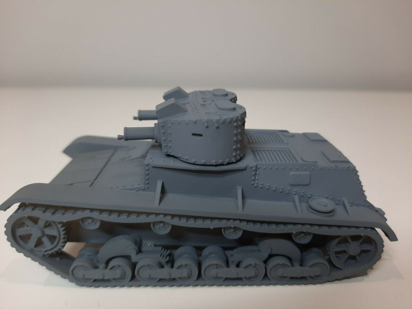 WWII Polish 7TP Twin Turrets Tank Various Scales Historical Wargaming