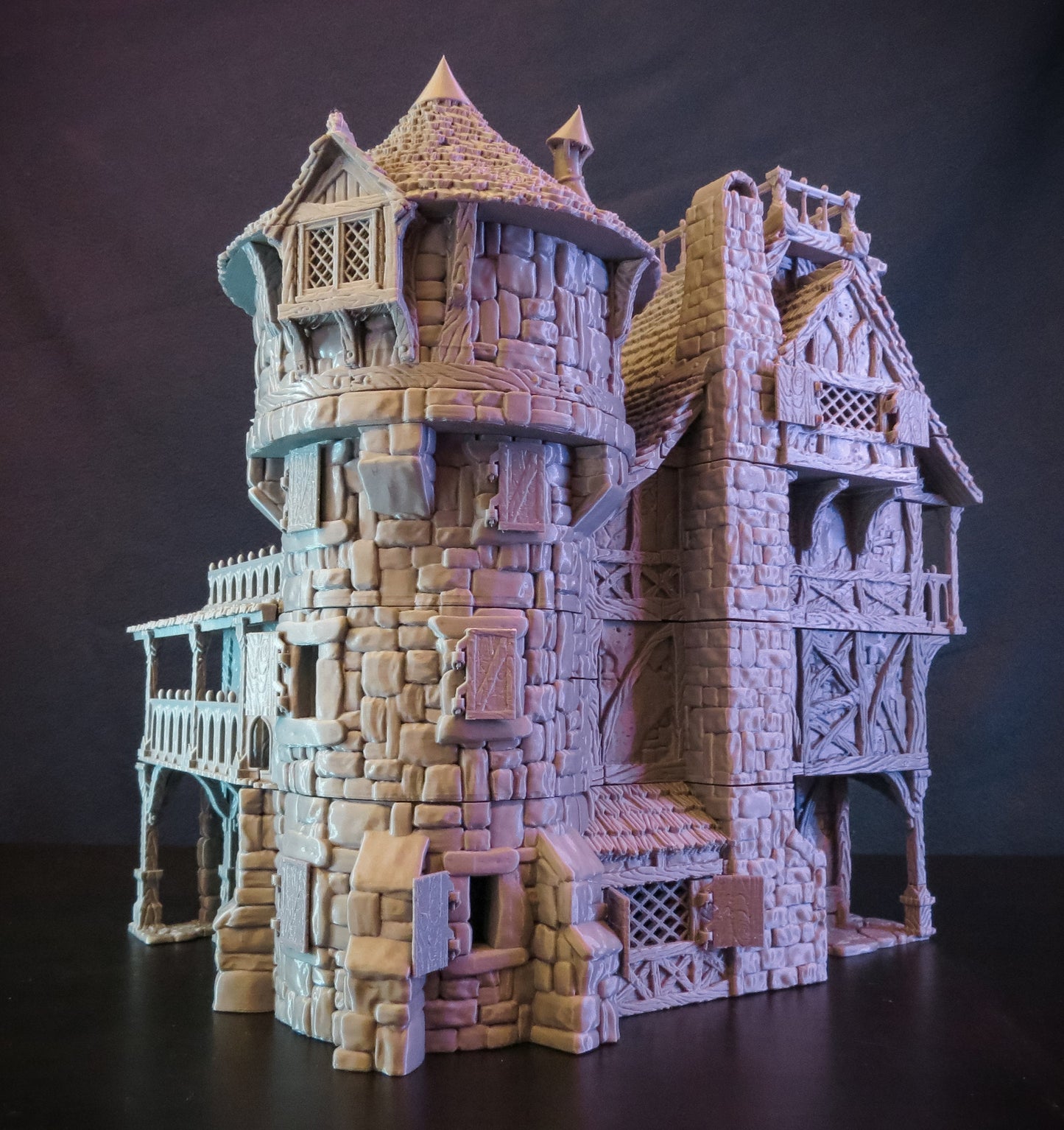 Wargaming Terrain Massive Inn Various Scales Historical Fantasy Dnd