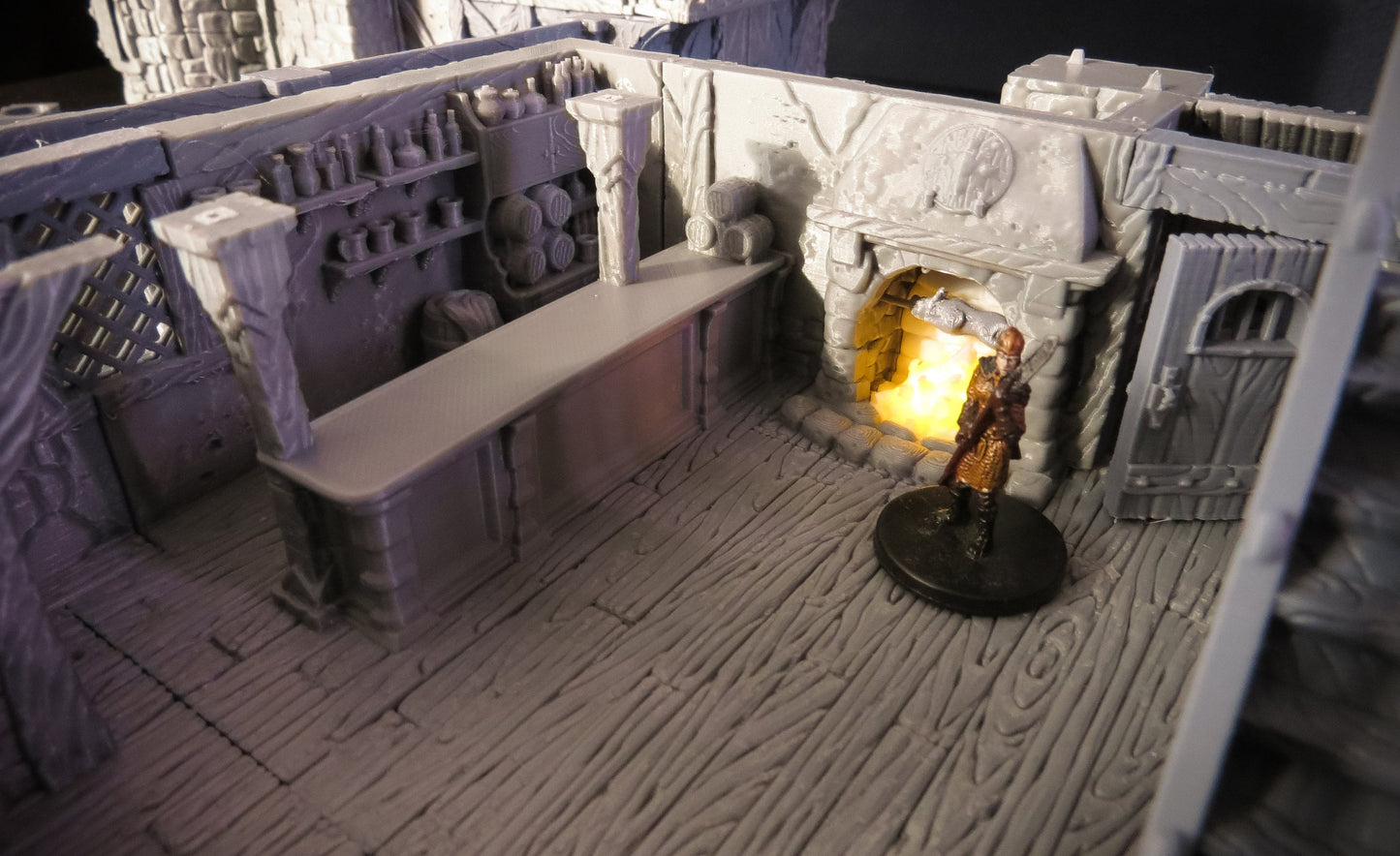 Wargaming Terrain Massive Inn Various Scales Historical Fantasy Dnd