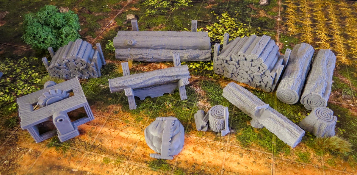Wargaming Terrain Woodcutter/Wash House Various Scales Historical Wargaming