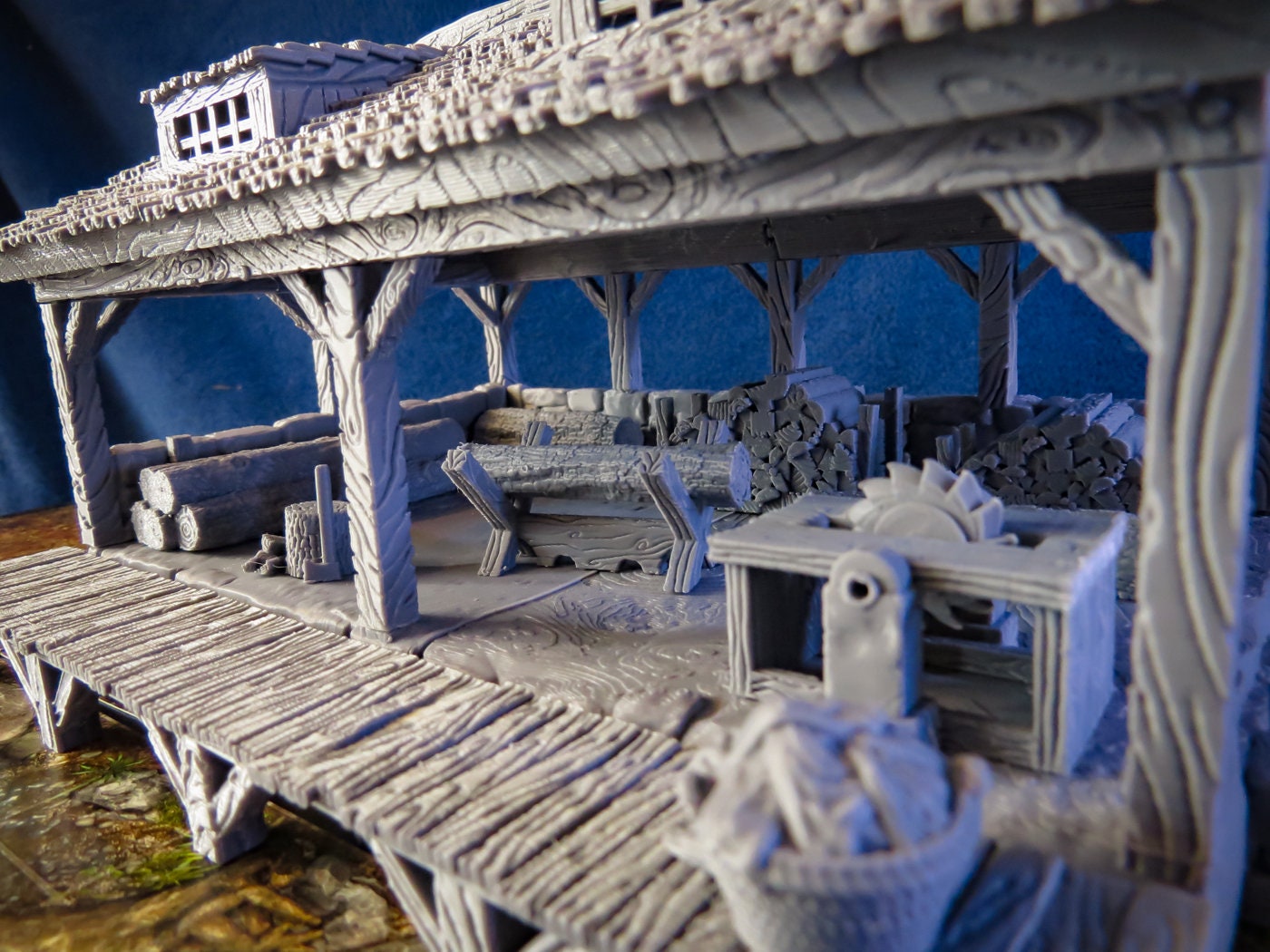 Wargaming Terrain Woodcutter/Wash House Various Scales Historical Wargaming