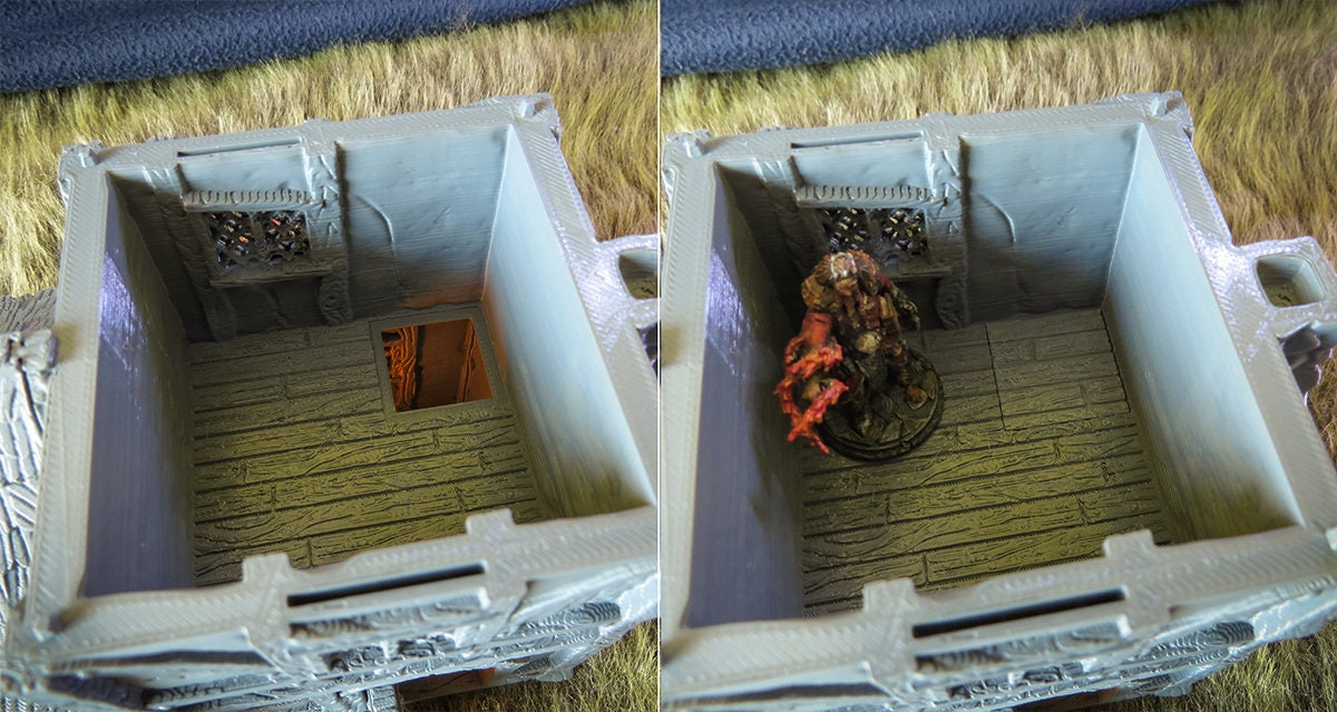 Wargaming Terrain Medium House Various Scales Historical Fantasy Wargaming
