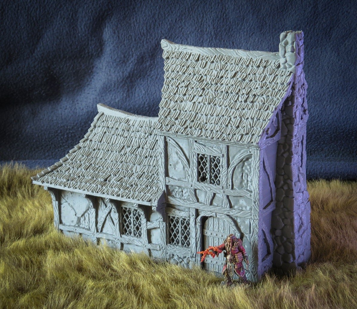 Wargaming Terrain Medium House Various Scales Historical Fantasy Wargaming
