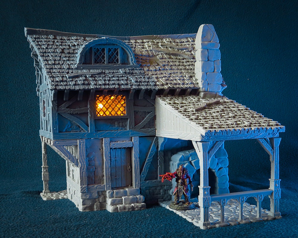 Wargaming Terrain Large Blacksmith Various Scales Historical Fantasy Wargaming