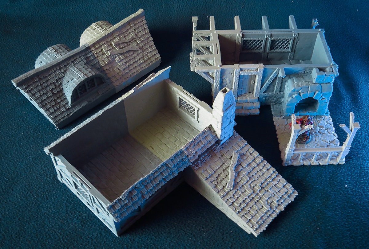 Wargaming Terrain Large Blacksmith Various Scales Historical Fantasy Wargaming