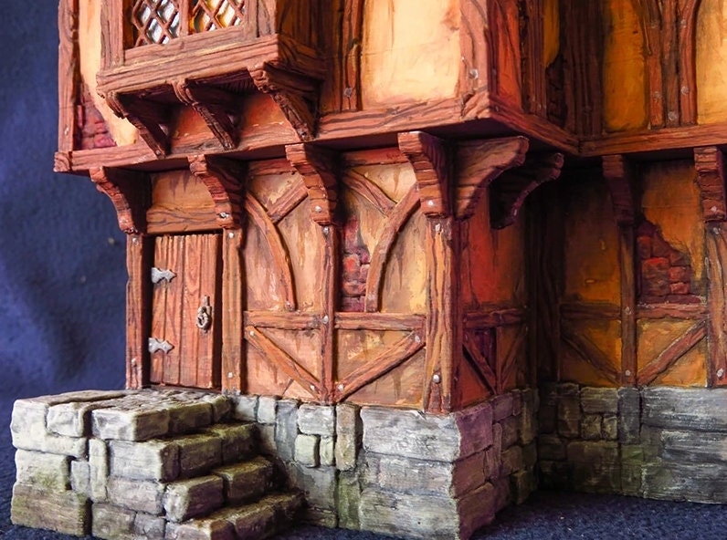 Wargaming Terrain Large House Various Scales Historical Fantasy Wargaming