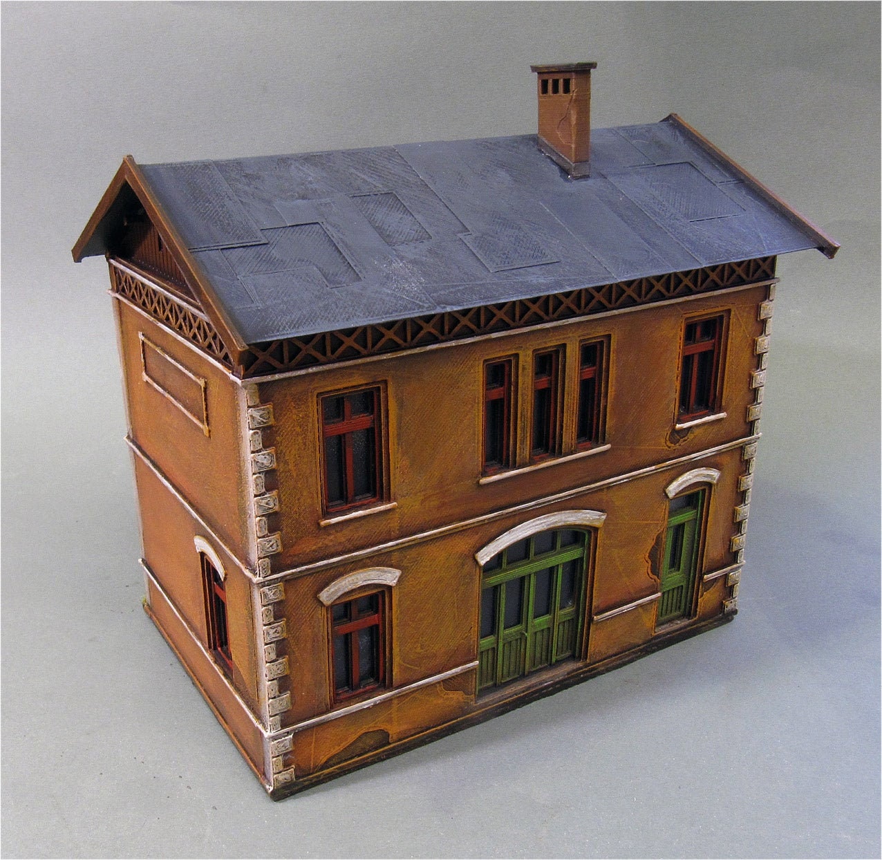 Wargaming Terrain European Train Station Various Scales Historical Wargaming