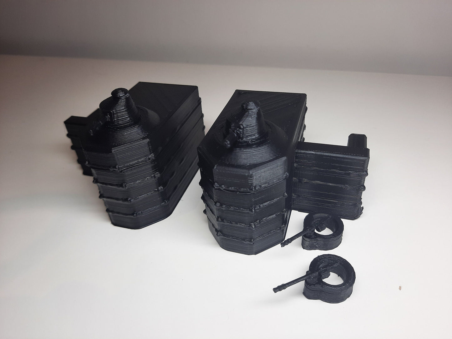 Wargaming Terrain 28mm Chain Of Command 2 Tobruk Bunkers