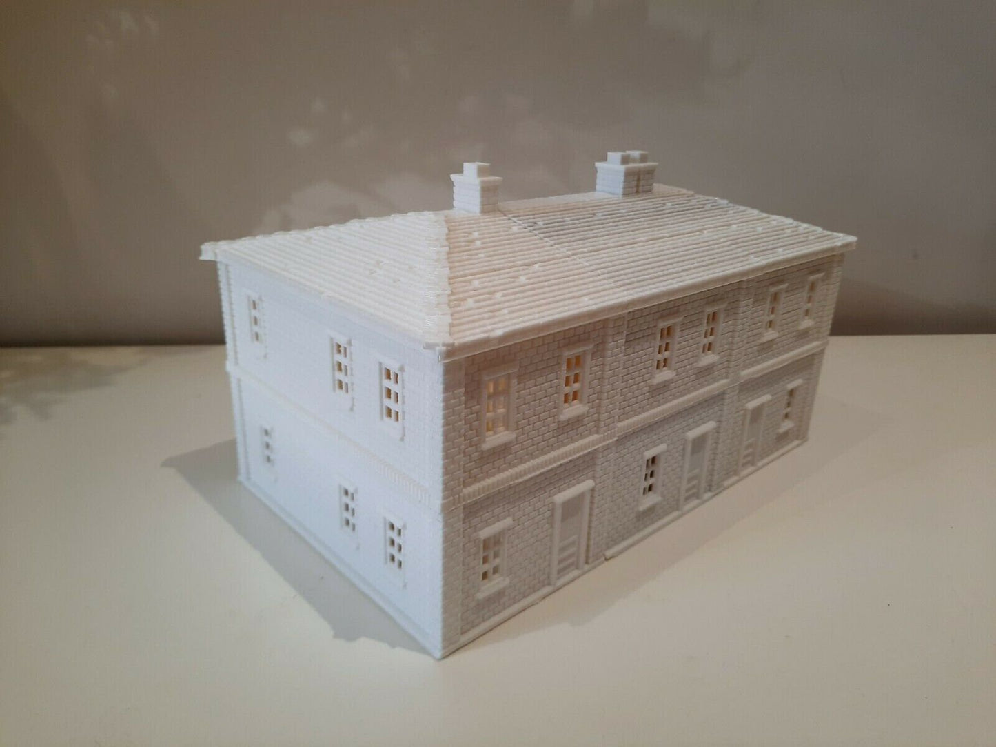 Wargaming Terrain Interlocking Terrace House (1 section) Various Scales Historical Wargaming