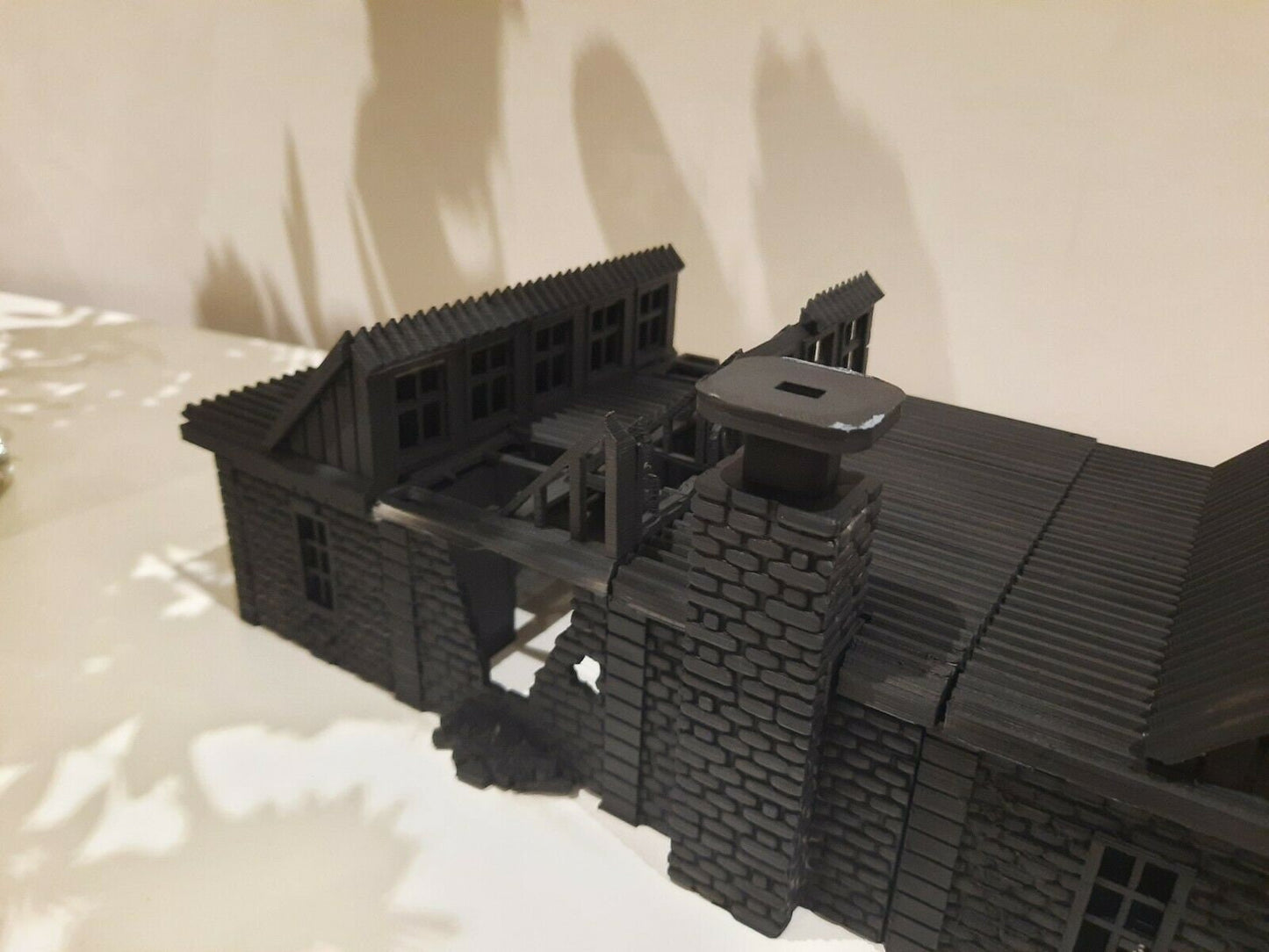 Wargaming Terrain Urban Interlocking Factory Various Scales Historical Wargaming