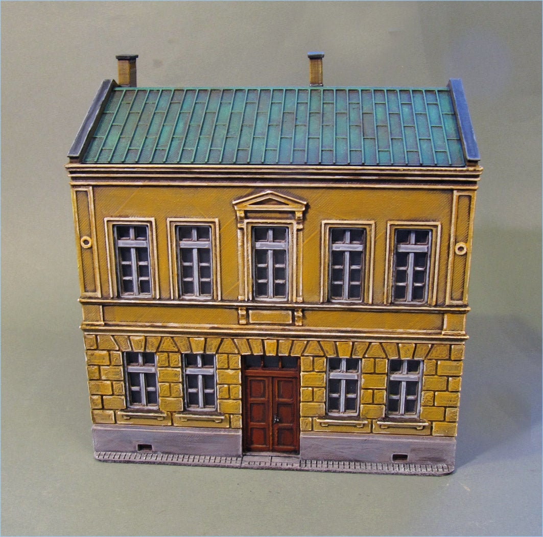 Wargaming Terrain Napoleonic Urban House A Various Scales Historical Wargaming
