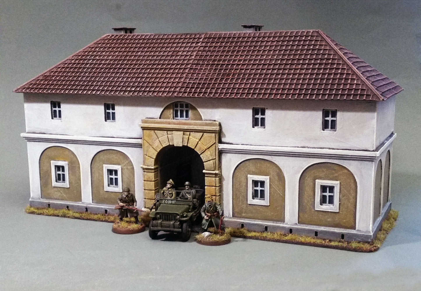 Wargaming Terrain Napoleonic Large Town House Various Scales Historical Wargaming
