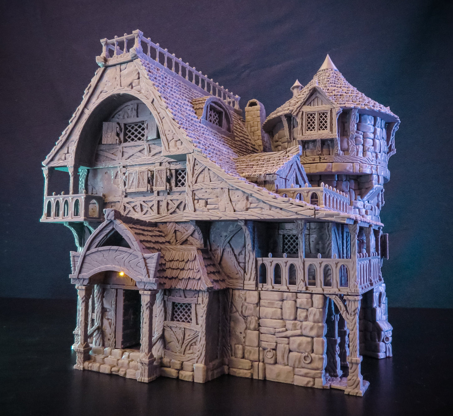 Wargaming Terrain Massive Inn Various Scales Historical Fantasy Dnd