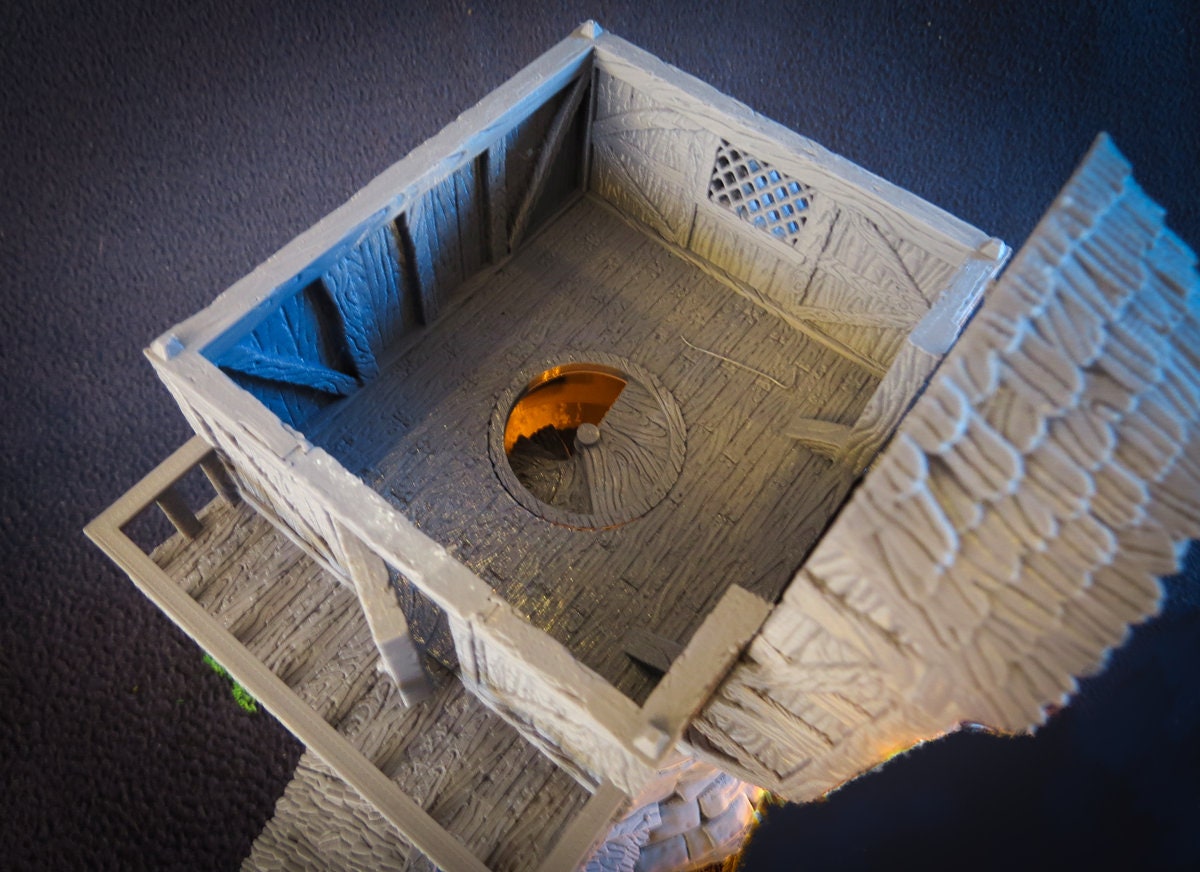 Wargaming Terrain Windmill Various Scales Historical Fantasy Wargaming