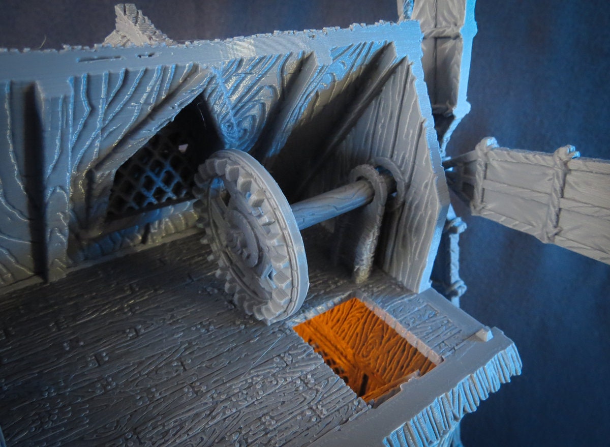 Wargaming Terrain Windmill Various Scales Historical Fantasy Wargaming (US tariffs are pre-paid by us)