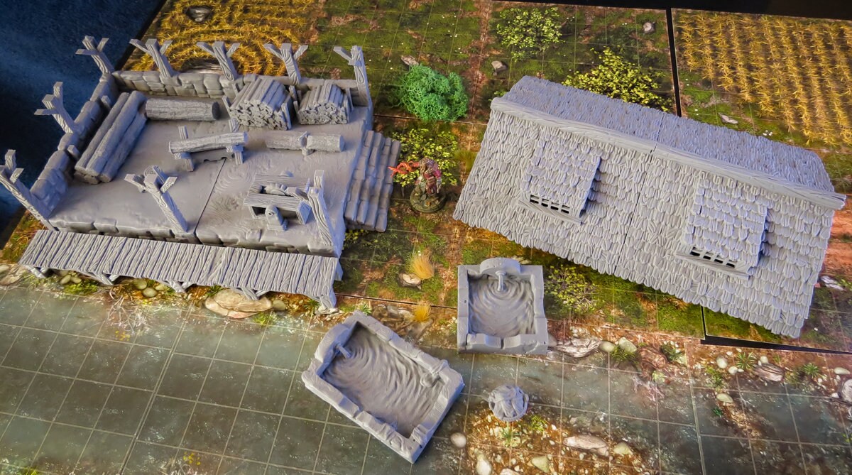 Wargaming Terrain Woodcutter/Wash House Various Scales Historical Wargaming