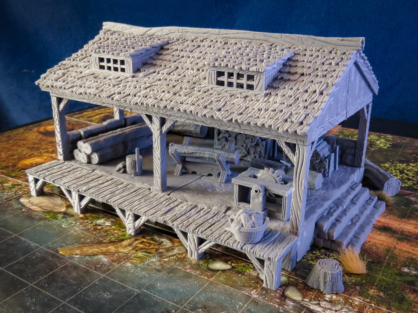 Wargaming Terrain Woodcutter/Wash House Various Scales Historical Wargaming
