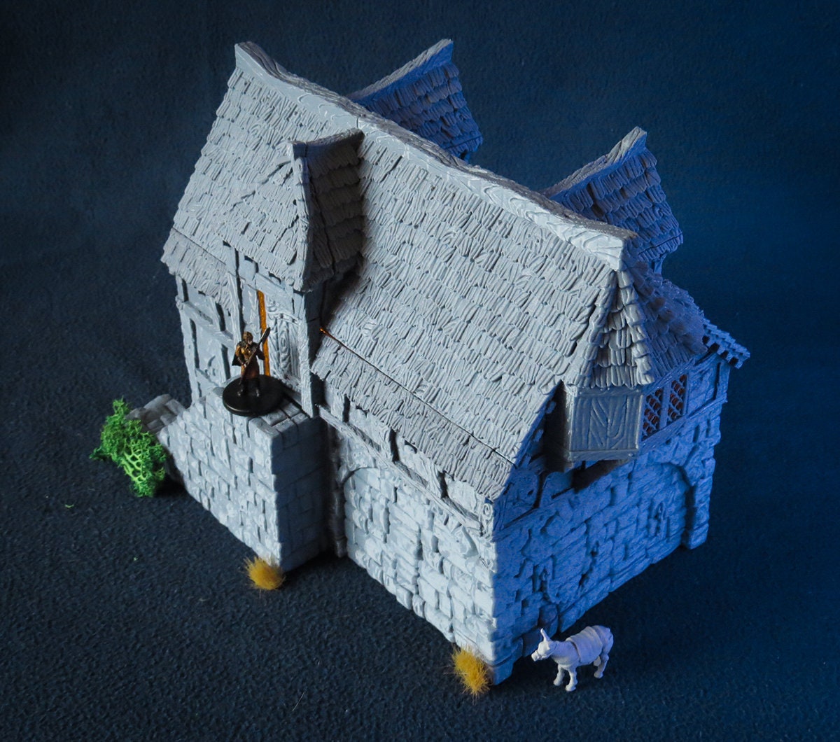 Wargaming Terrain Large Prison House Various Scales Historical Fantasy