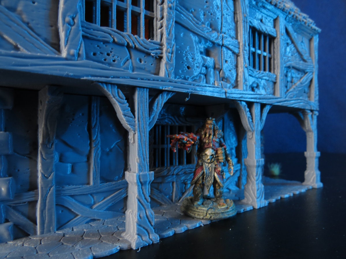 Wargaming Terrain Large House Various Scales Historical Fantasy Wargaming