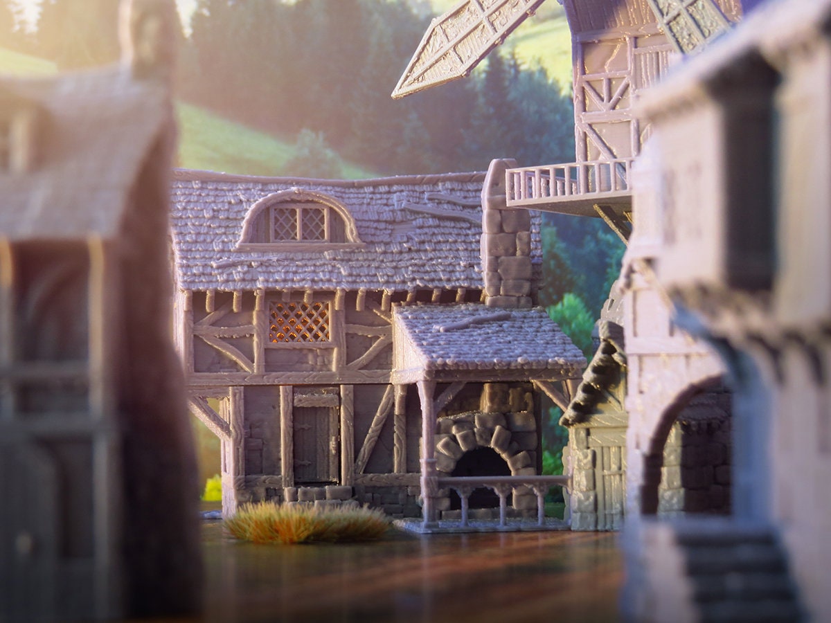 Wargaming Terrain Large Blacksmith Various Scales Historical Fantasy Wargaming