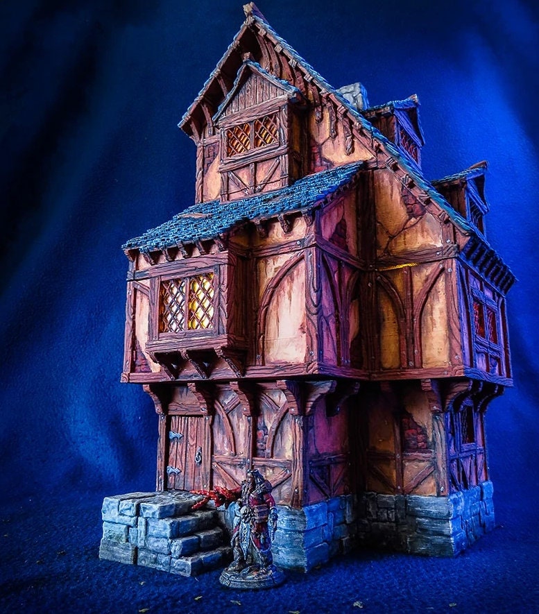 Wargaming Terrain Large House Various Scales Historical Fantasy Wargaming