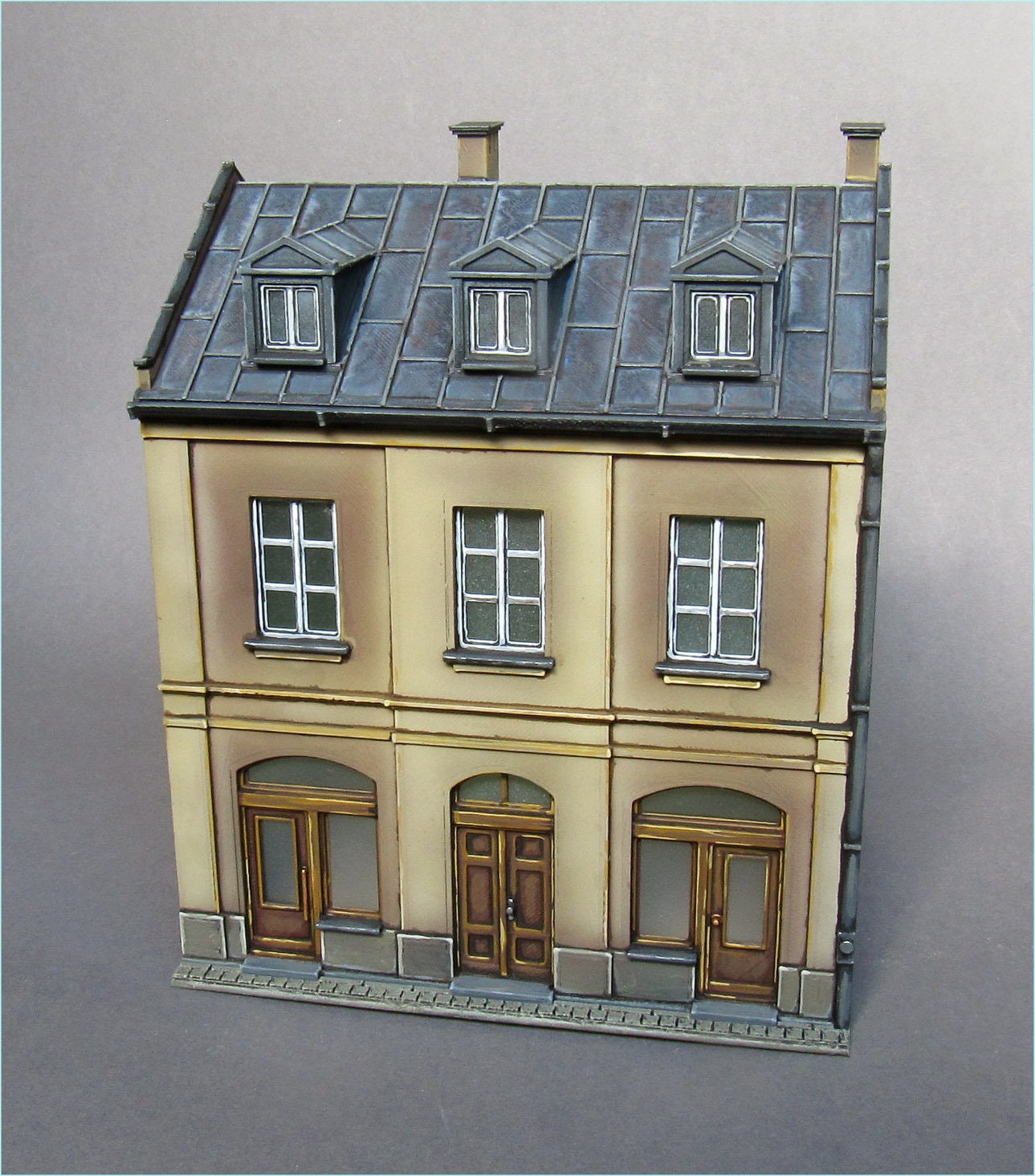 Wargaming Terrain Urban House F Various Scales Historical Wargaming (US tariffs are pre-paid by us)