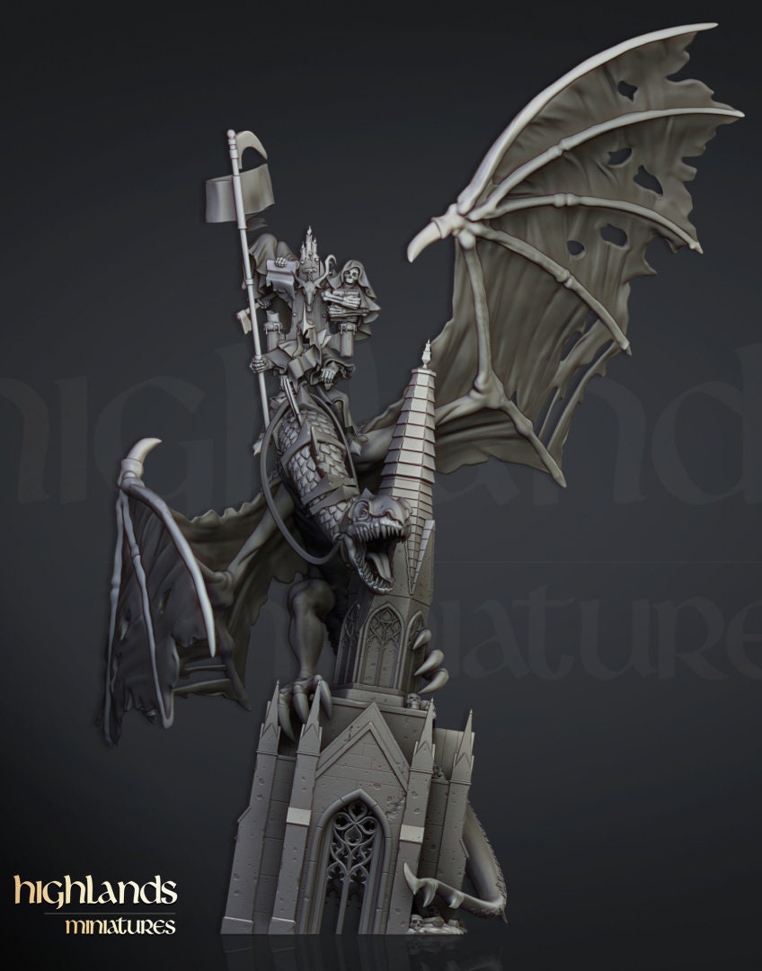 Fantasy Wargaming Highland Miniatures Ezekiel Lord Necromancer Various Scales