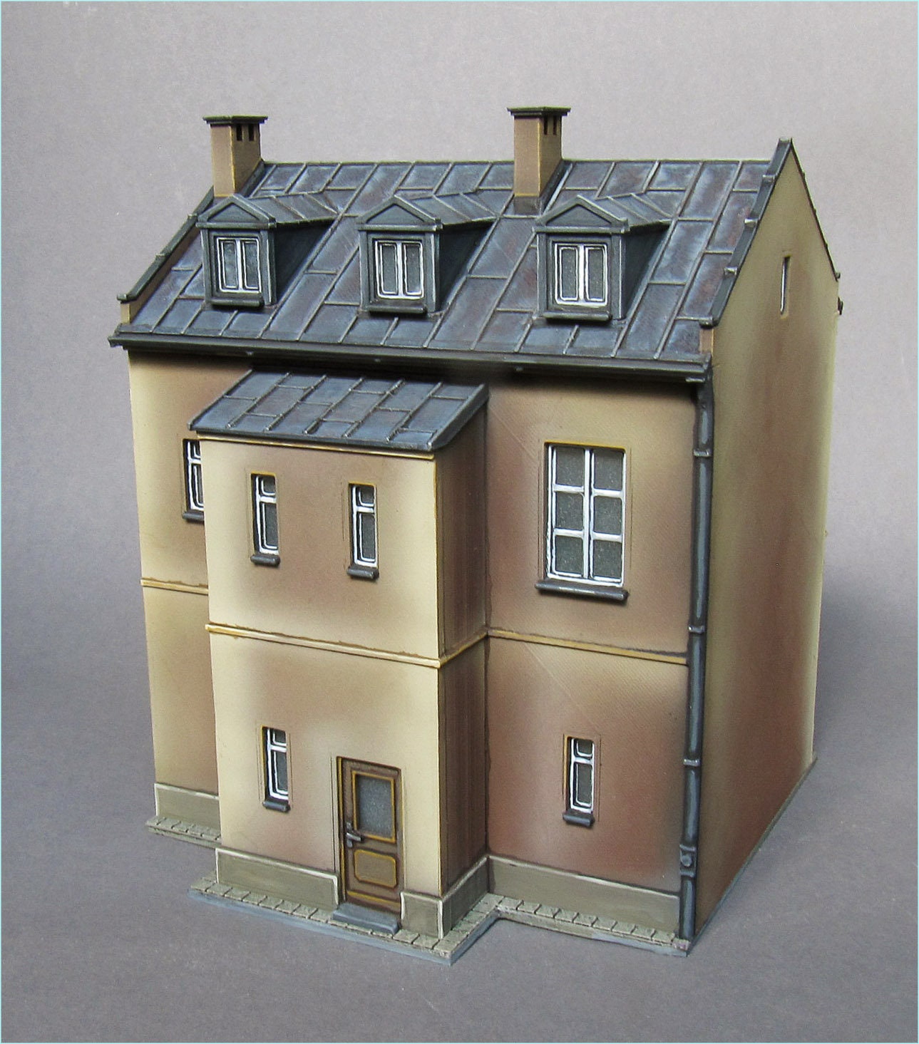 Wargaming Terrain Corner Urban House F Various Scales Historical Wargaming