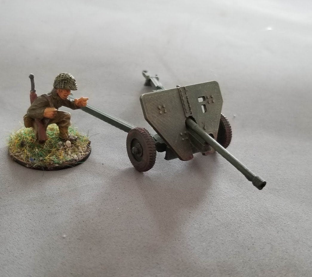 WWII Japanese Type 1 Anti-tank Gun Various Scales Historical Wargaming (US tariffs are pre-paid by us)