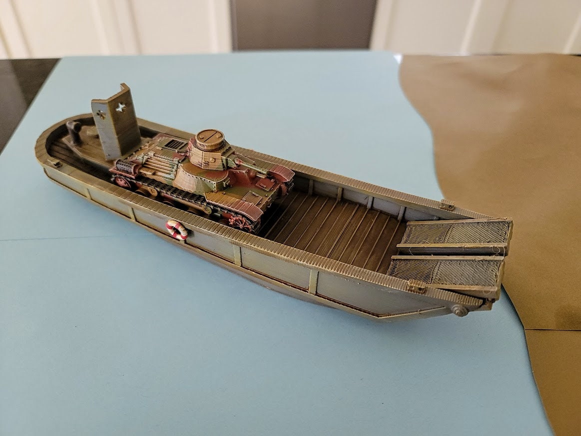 WWII Japanese Daihatsu Landing Craft Various Scales Historical Wargaming