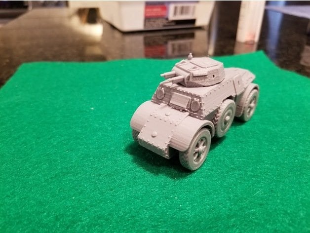 WWII Italian AB 40 AB 43 Armoured Car (both turrets included) Various Scales Historical Wargaming