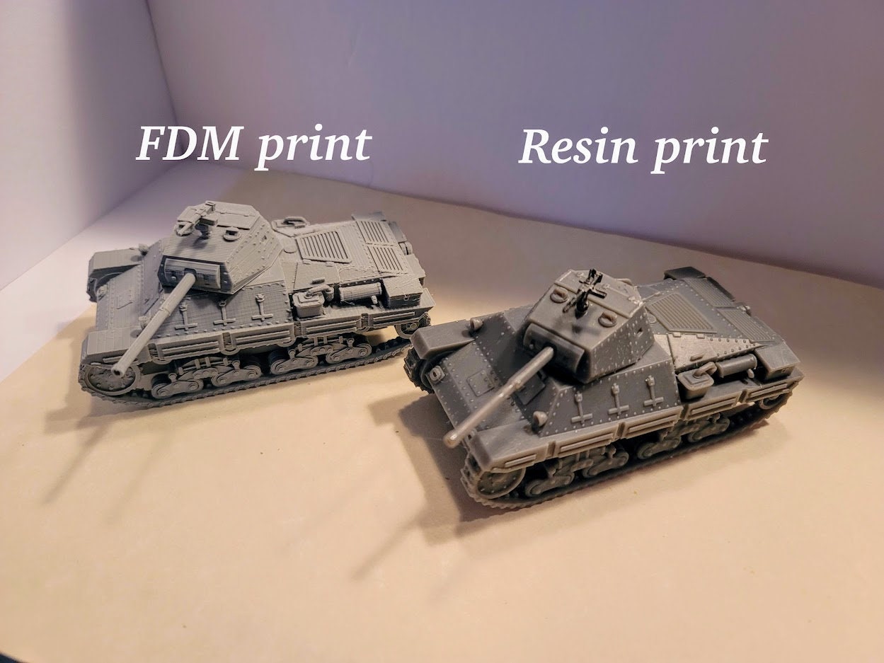 WWII Italian P26/40 Tank Various Scales Historical Wargaming