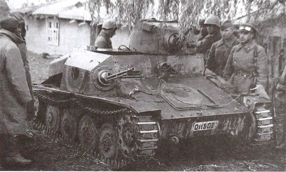 WWII Romanian R1 AH-IV Tankette Various Scales Historical Wargaming